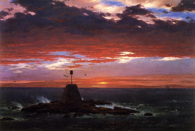 Beacon, off Mount Desert Island, Frederic Edwin Church